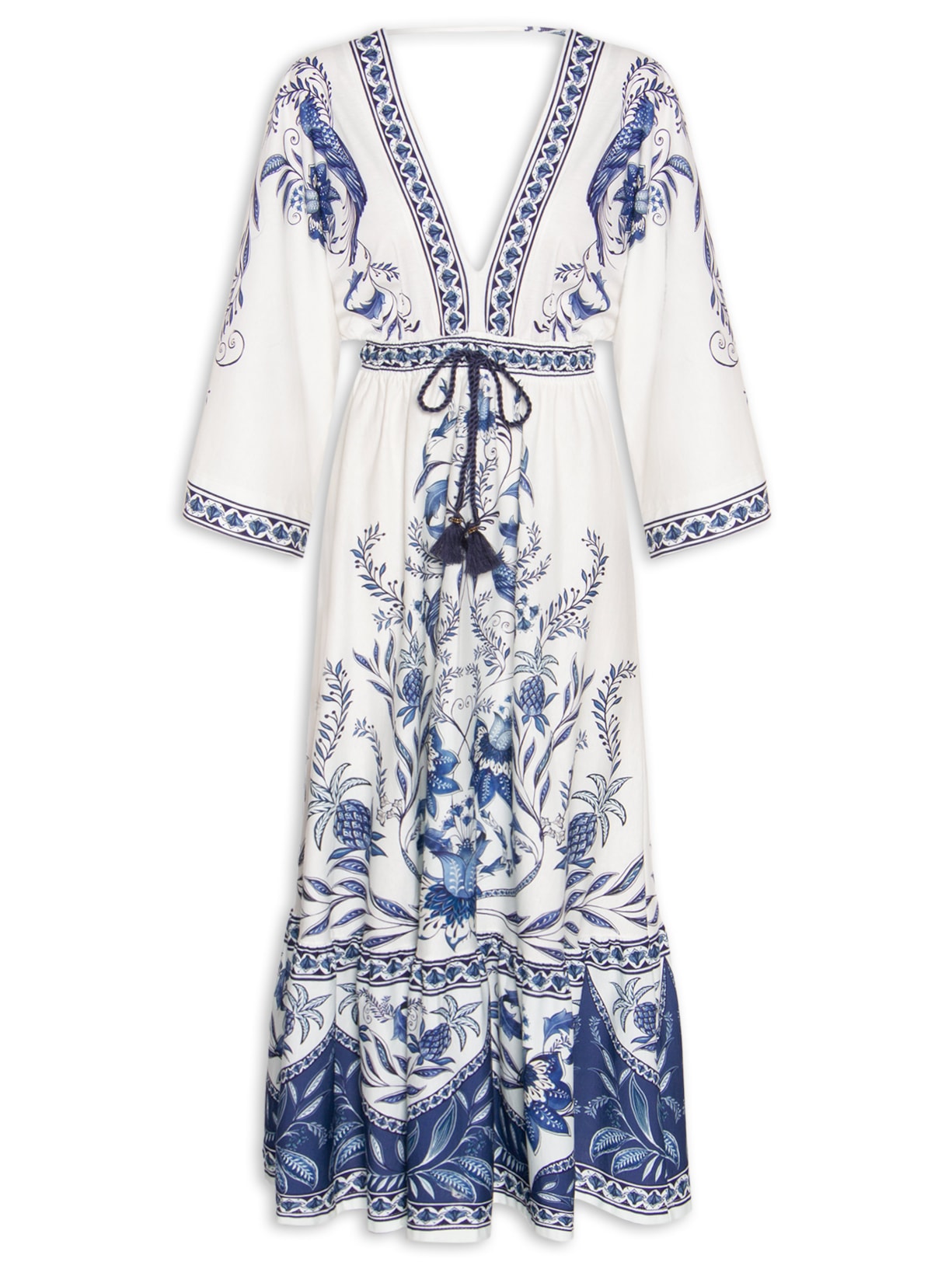 Vestido Midi Nina - Branco