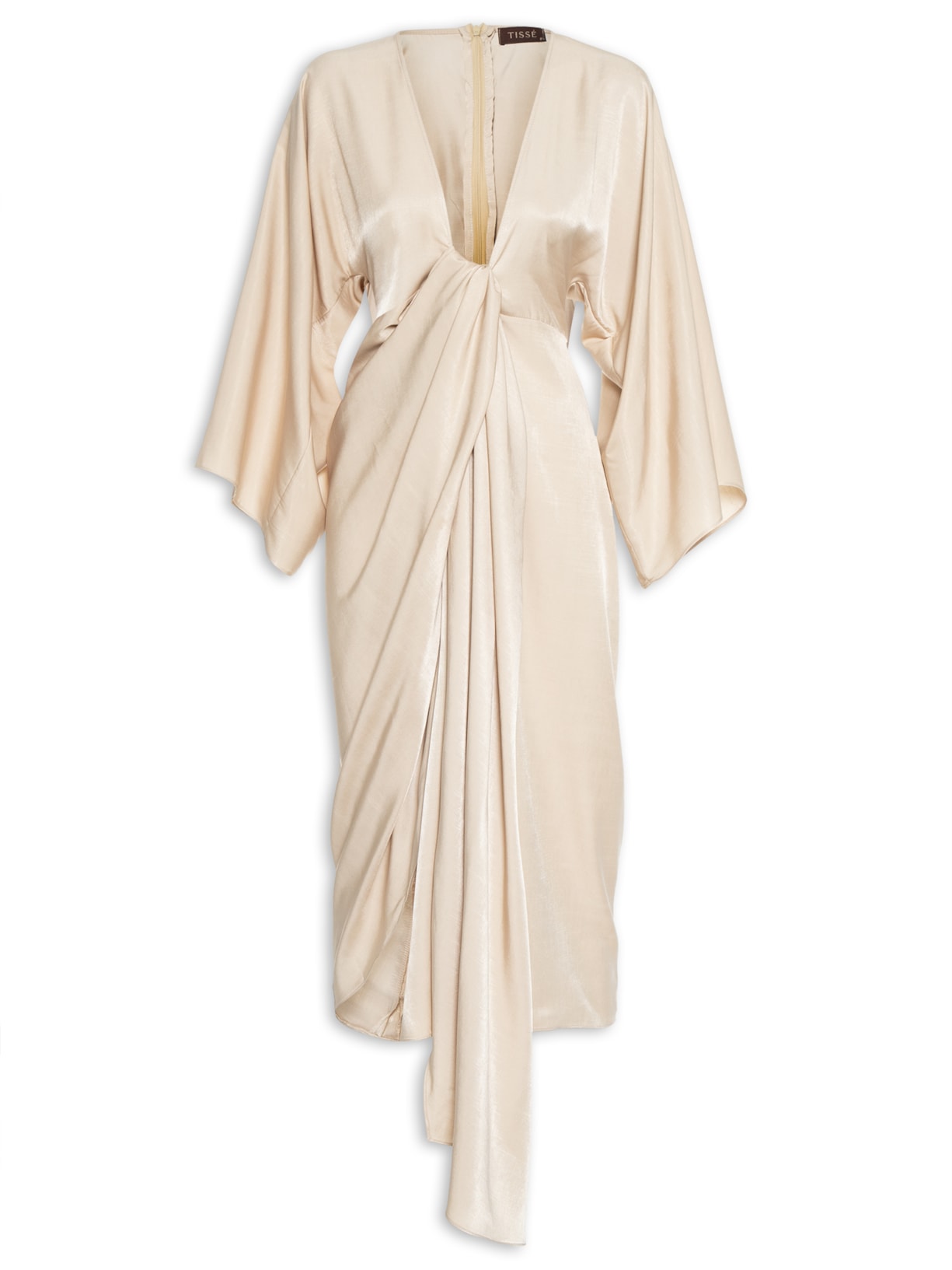 Vestido Midi Nira - Bege