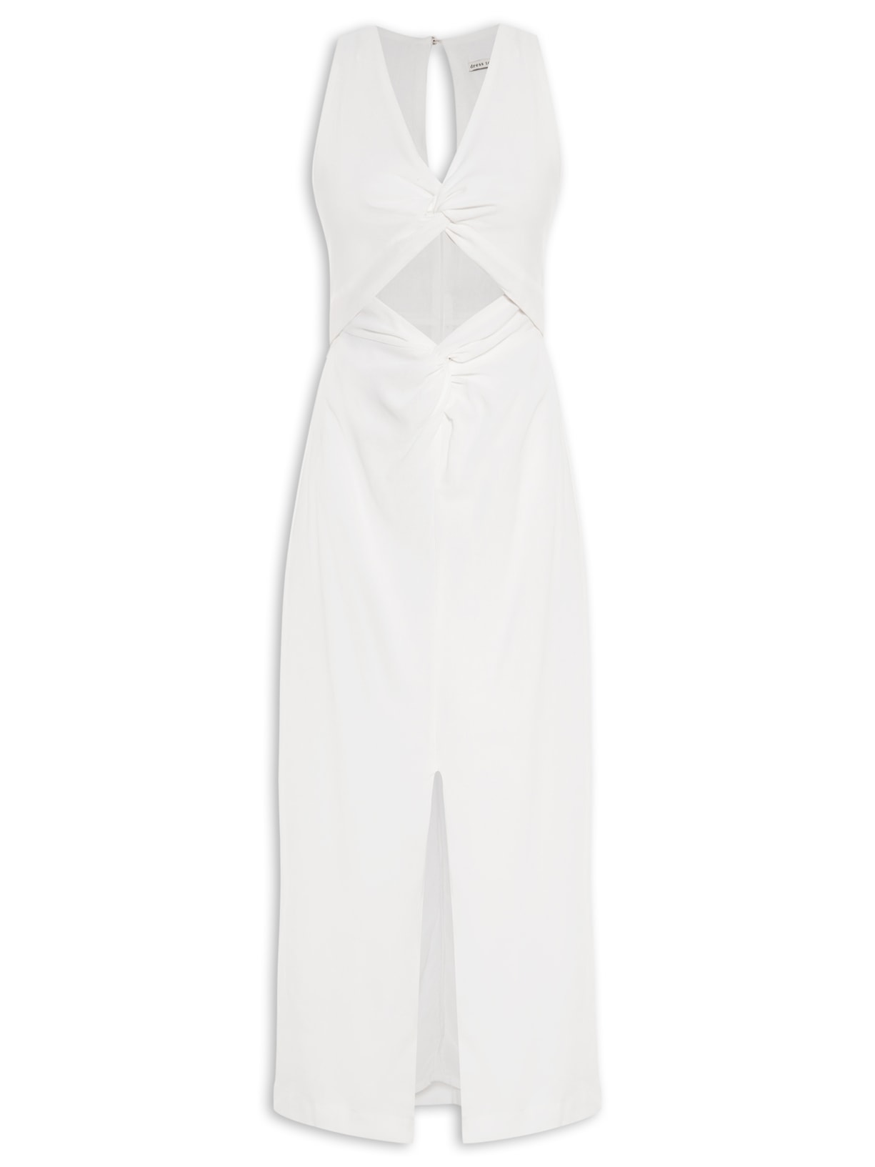 Vestido Midi Nó - Off White