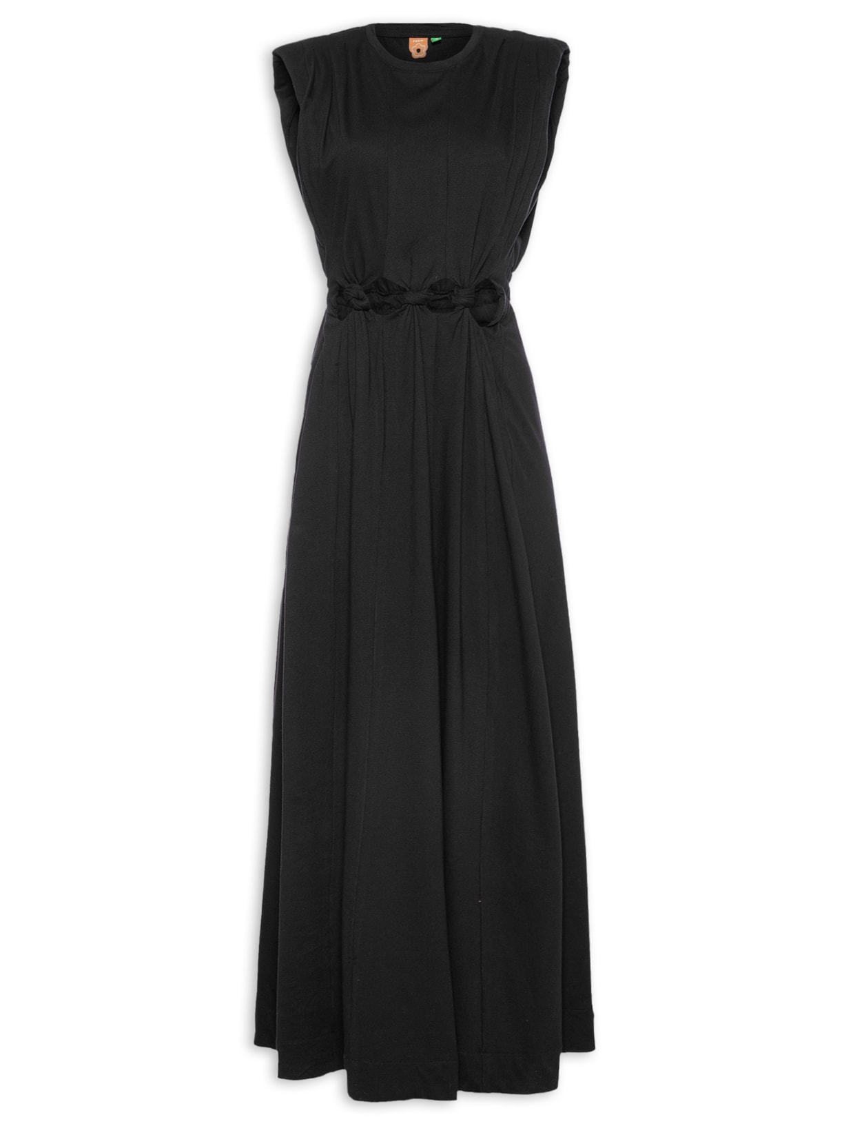 Vestido Midi Nós - Preto