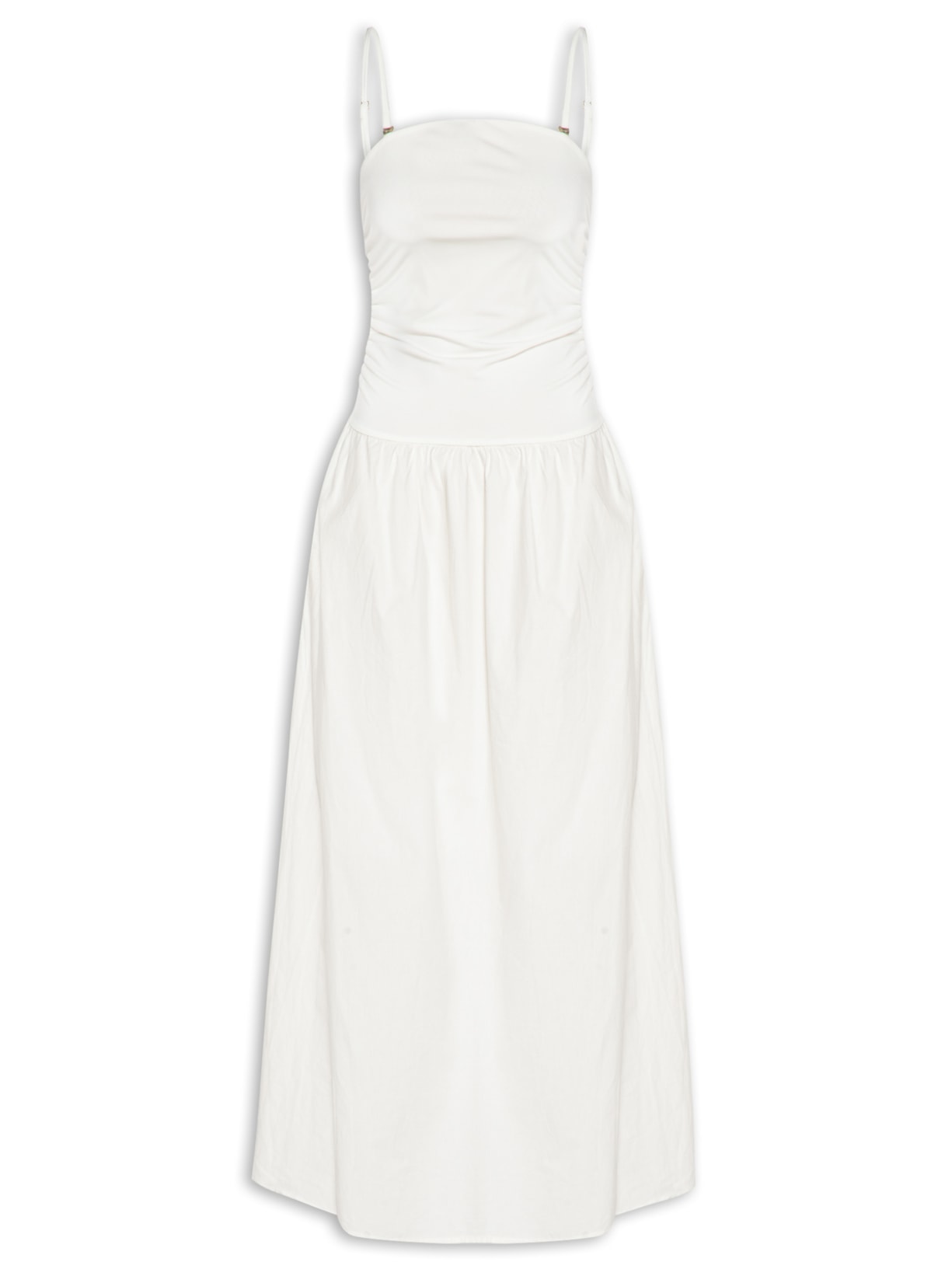 Vestido Midi - Off White