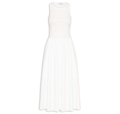 Vestido Midi - Off White