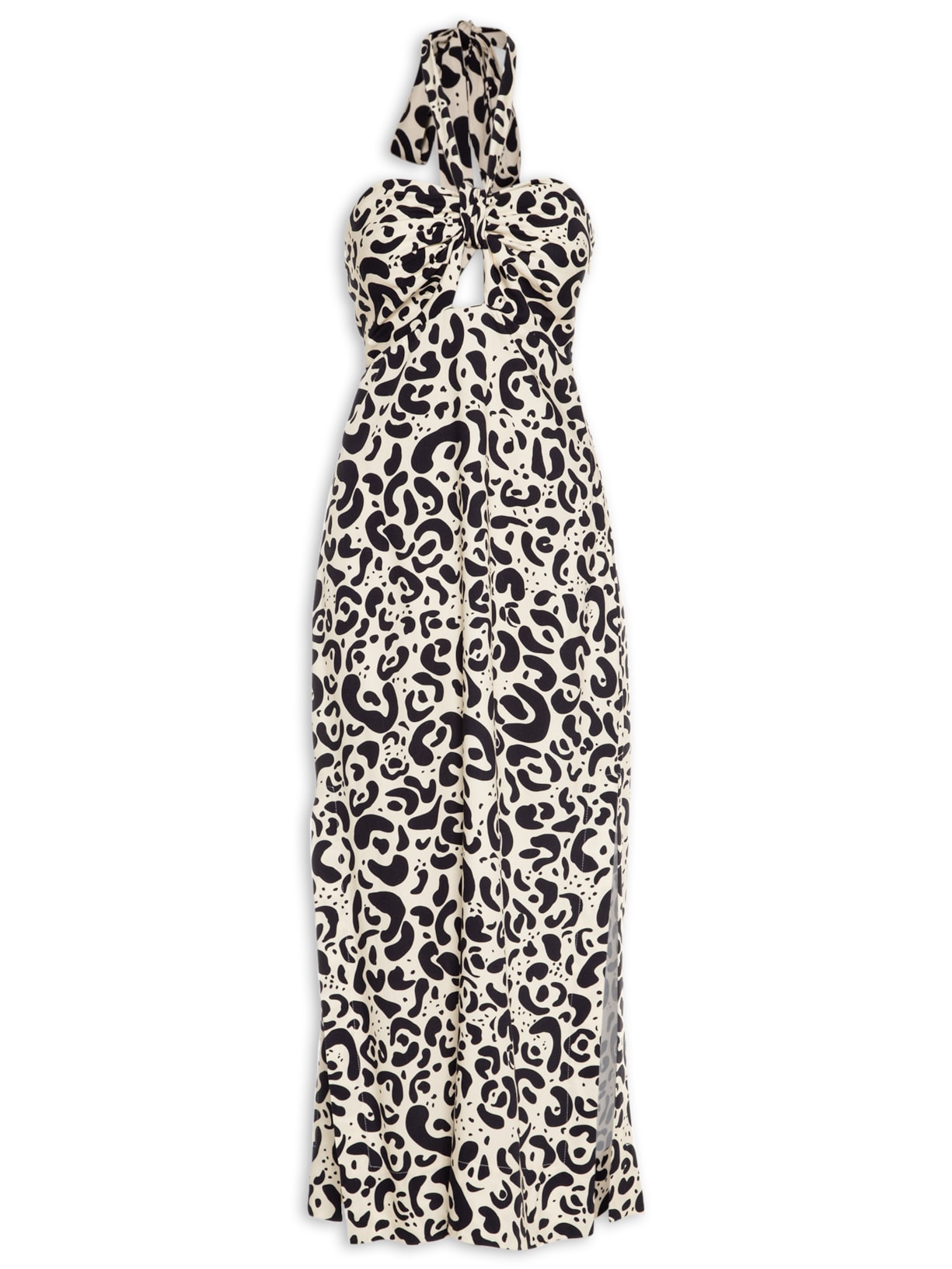 Vestido Midi Onça Lido - Animal Print