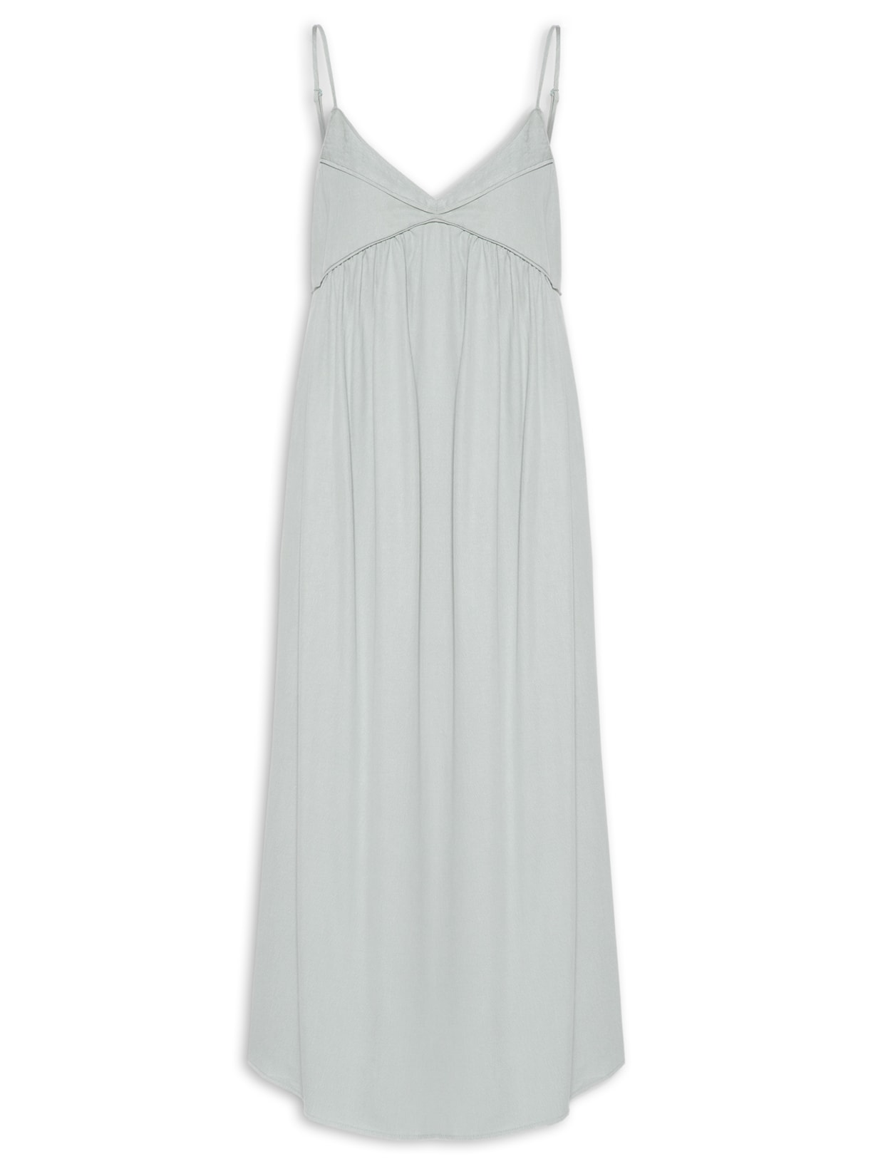 Vestido Midi Pala Costas - Verde