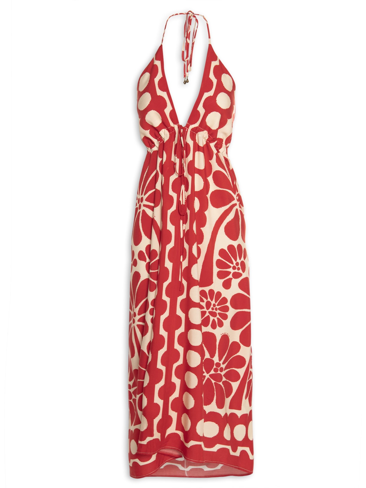 Vestido Midi Palermo - Vermelho