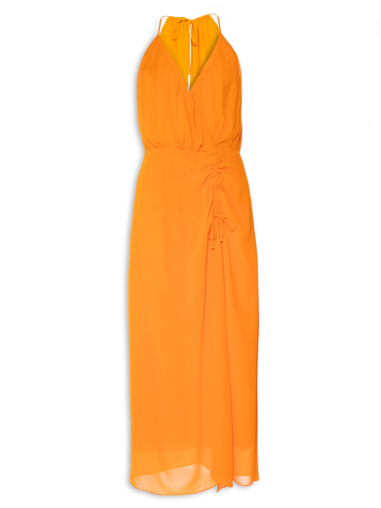 Vestido Midi Pareô Sun Laranja Animale