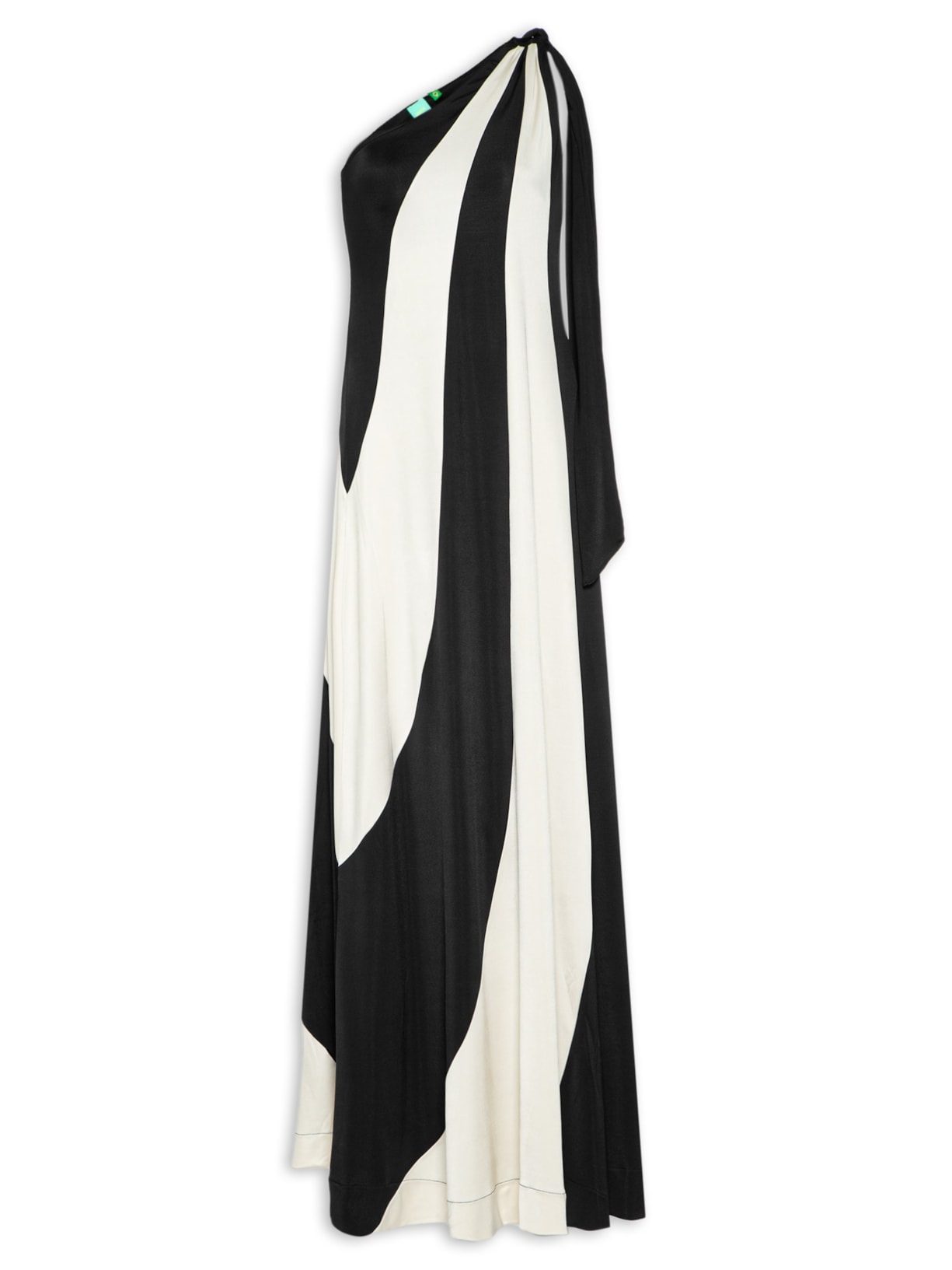 Vestido Midi Patch Jersey - Preto