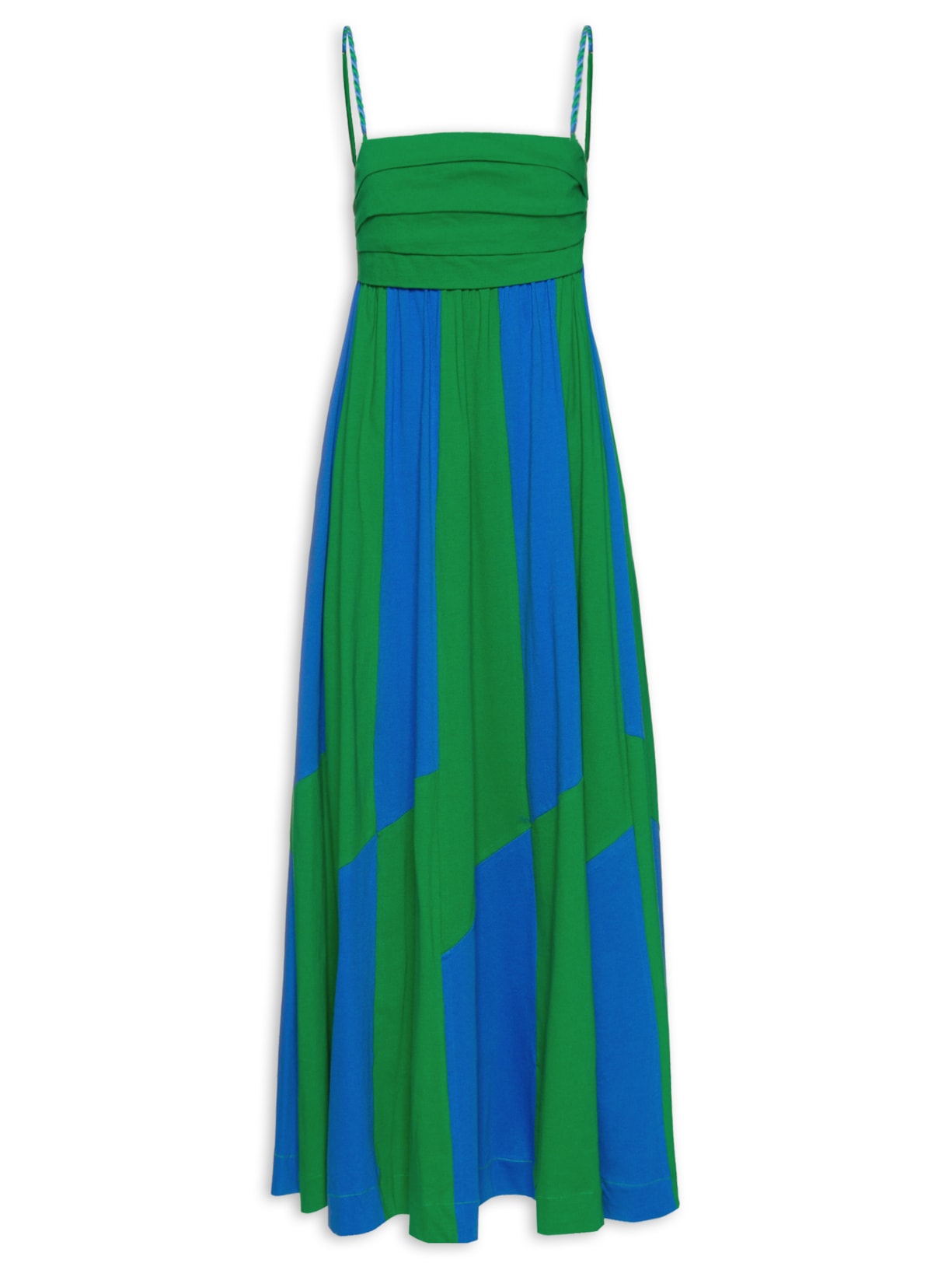 Vestido Midi Patch - Verde