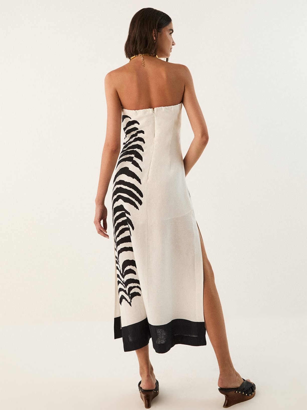 Vestido Midi Penelope Branco Vix