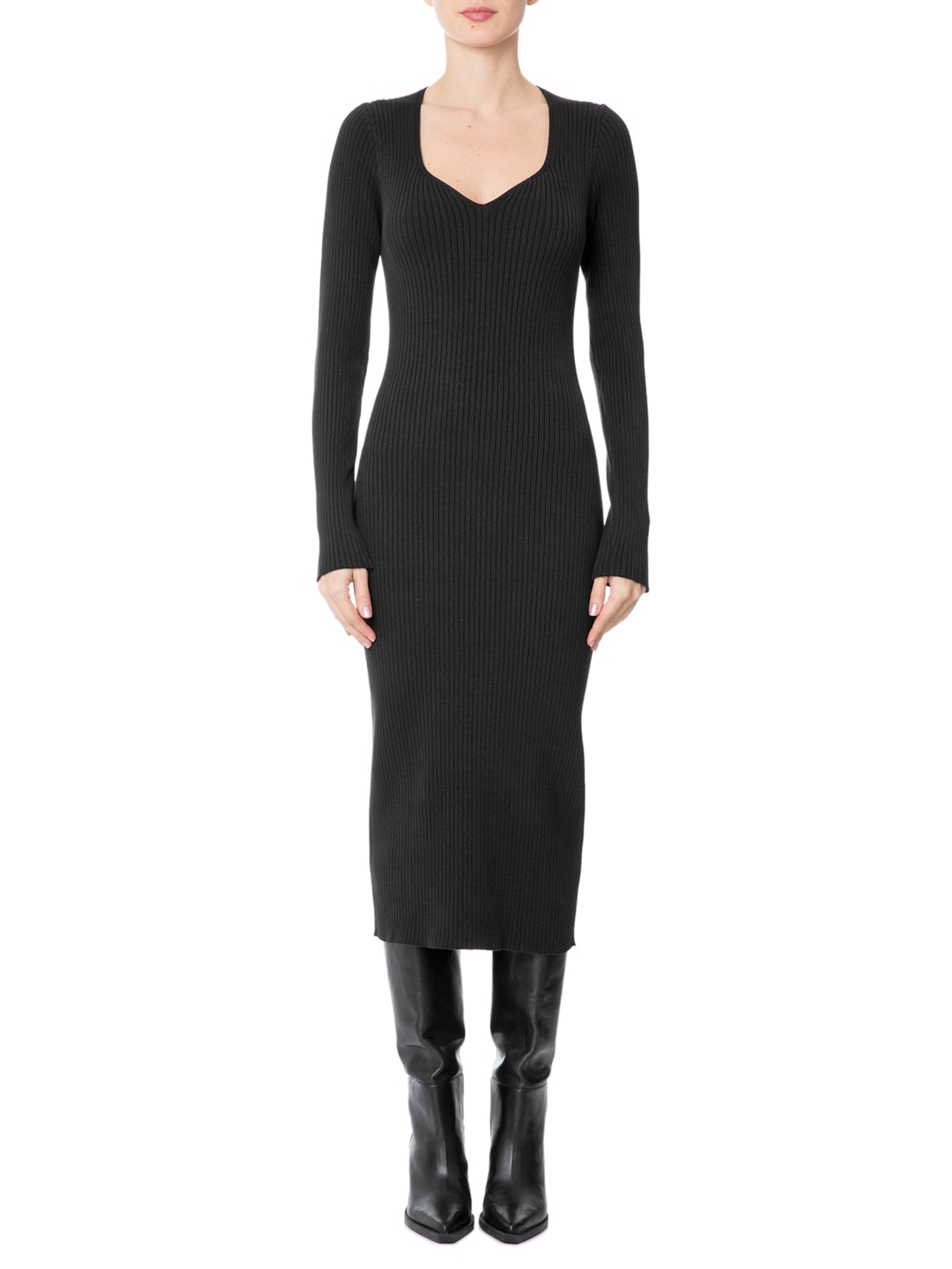 Vestido Midi Preto Anselmi