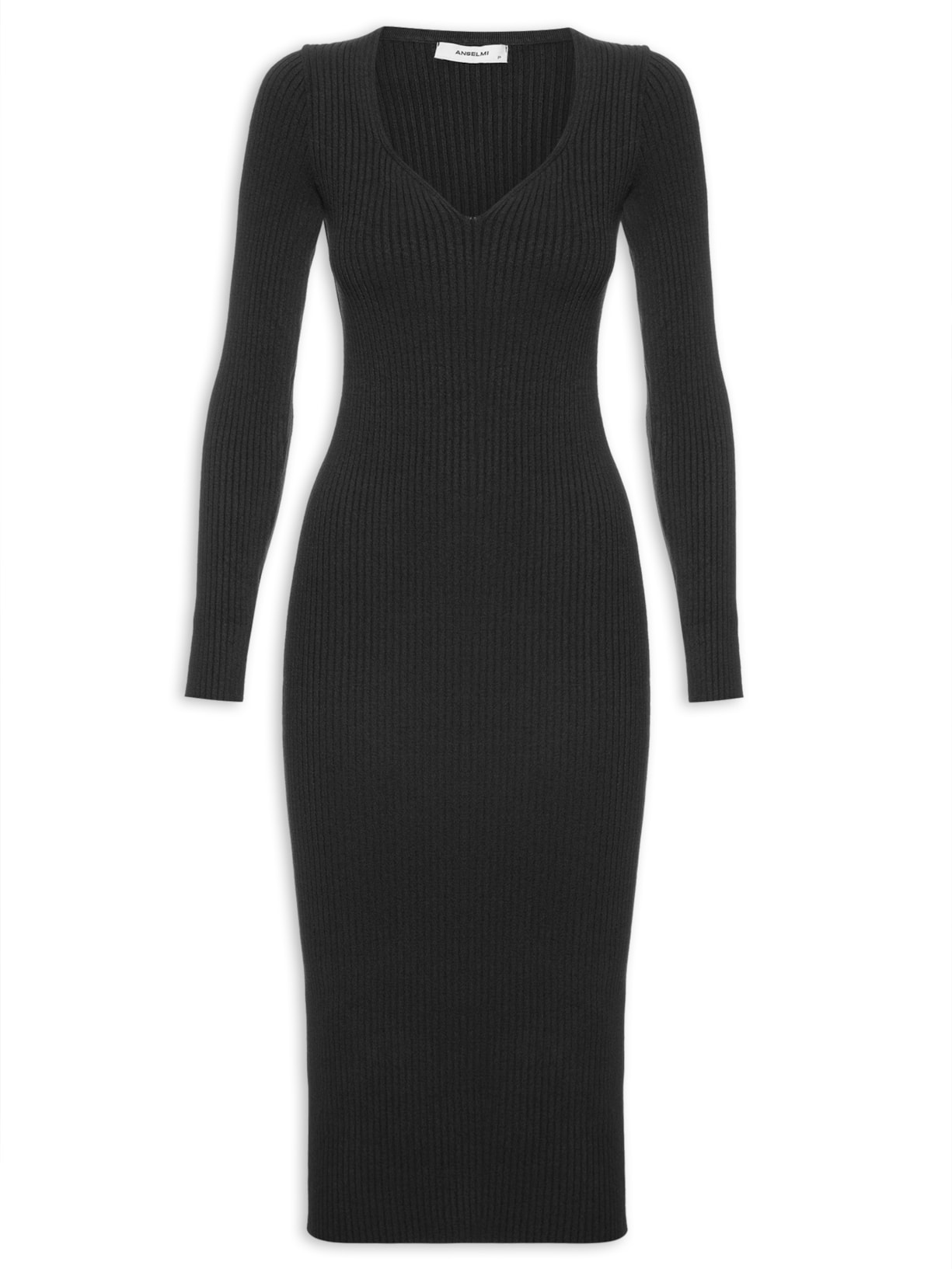 Vestido Midi Preto Anselmi