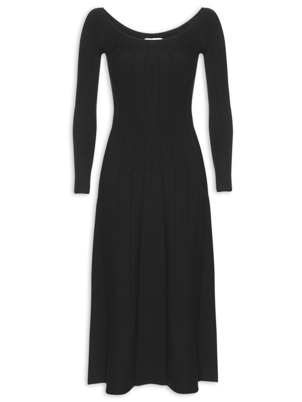 Vestido Midi - Preto