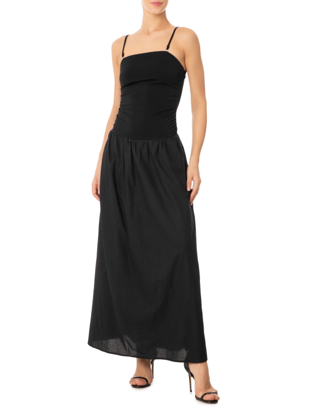 Vestido Midi Preto Market 33