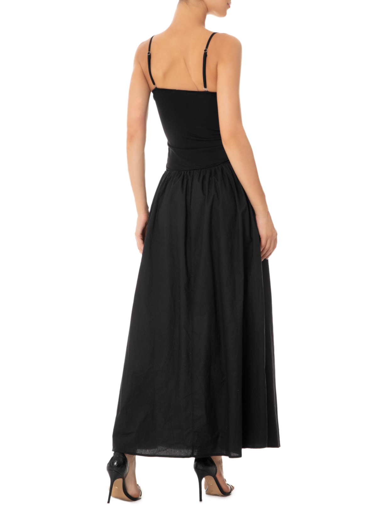 Vestido Midi Preto Market 33