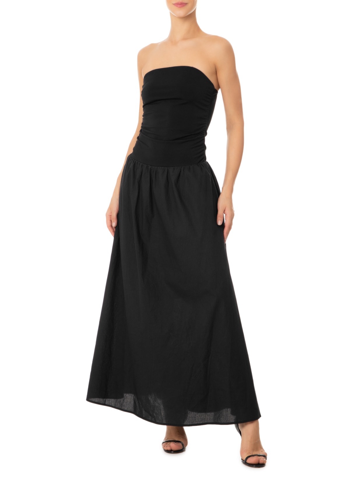 Vestido Midi Preto Market 33