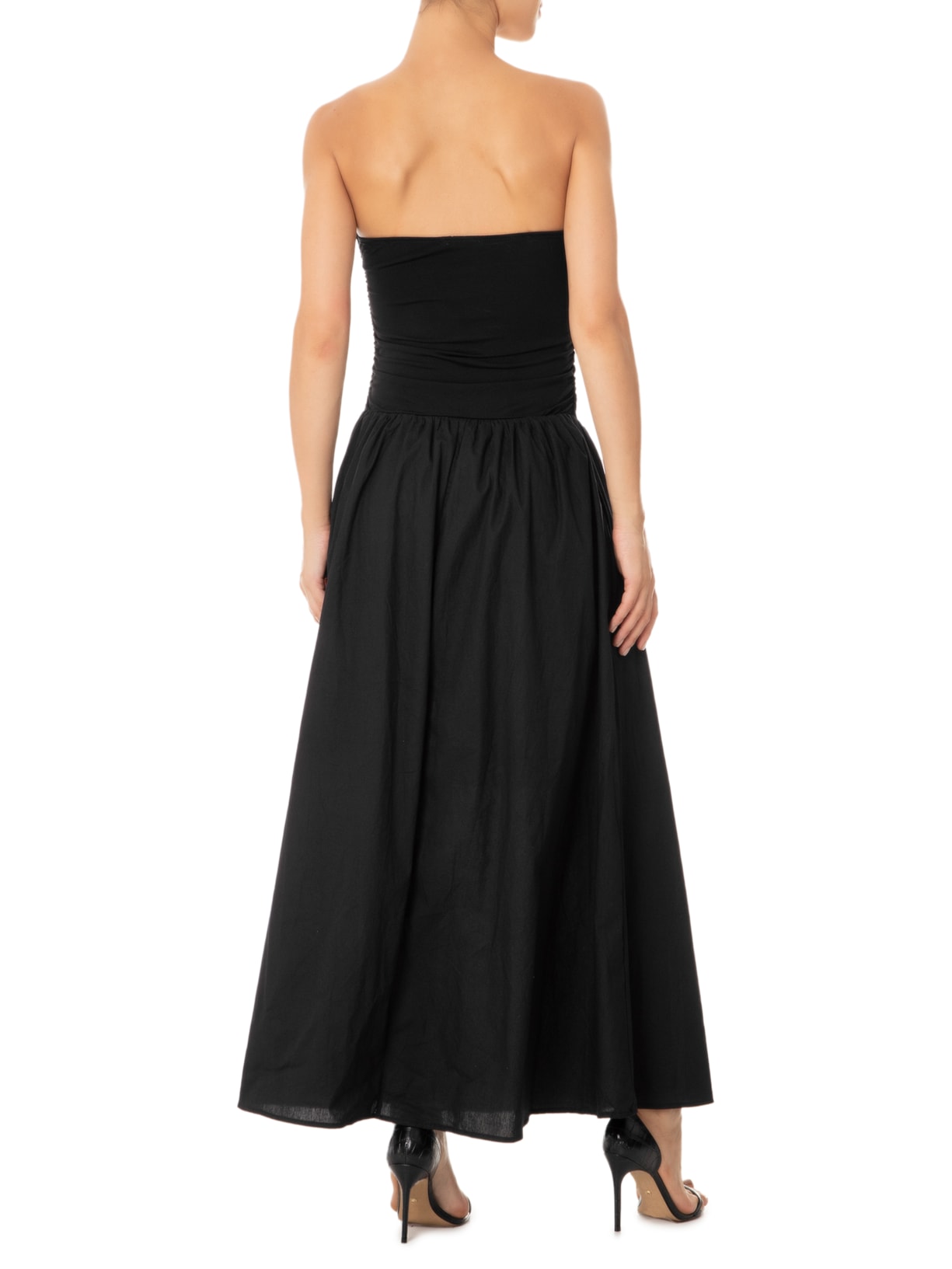 Vestido Midi Preto Market 33