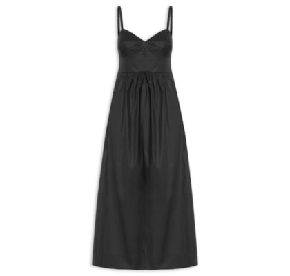 Vestido Midi - Preto