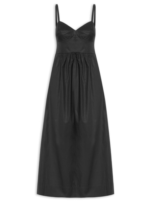 Vestido Midi - Preto