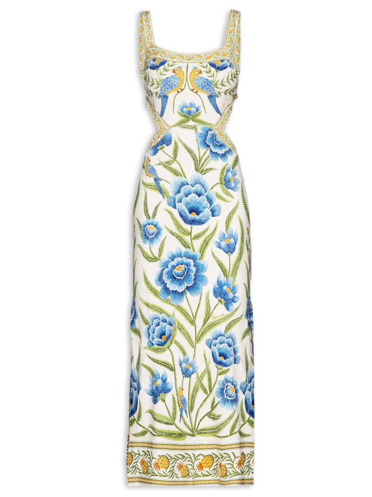 Vestido Midi Puglia - Azul