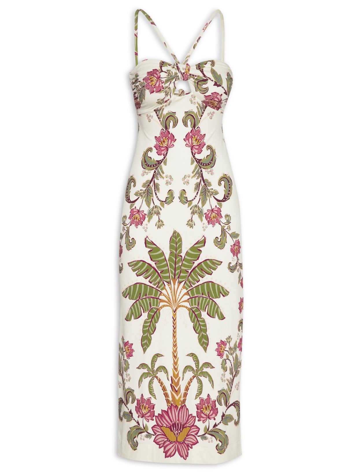 Vestido Midi Ravenala - Verde