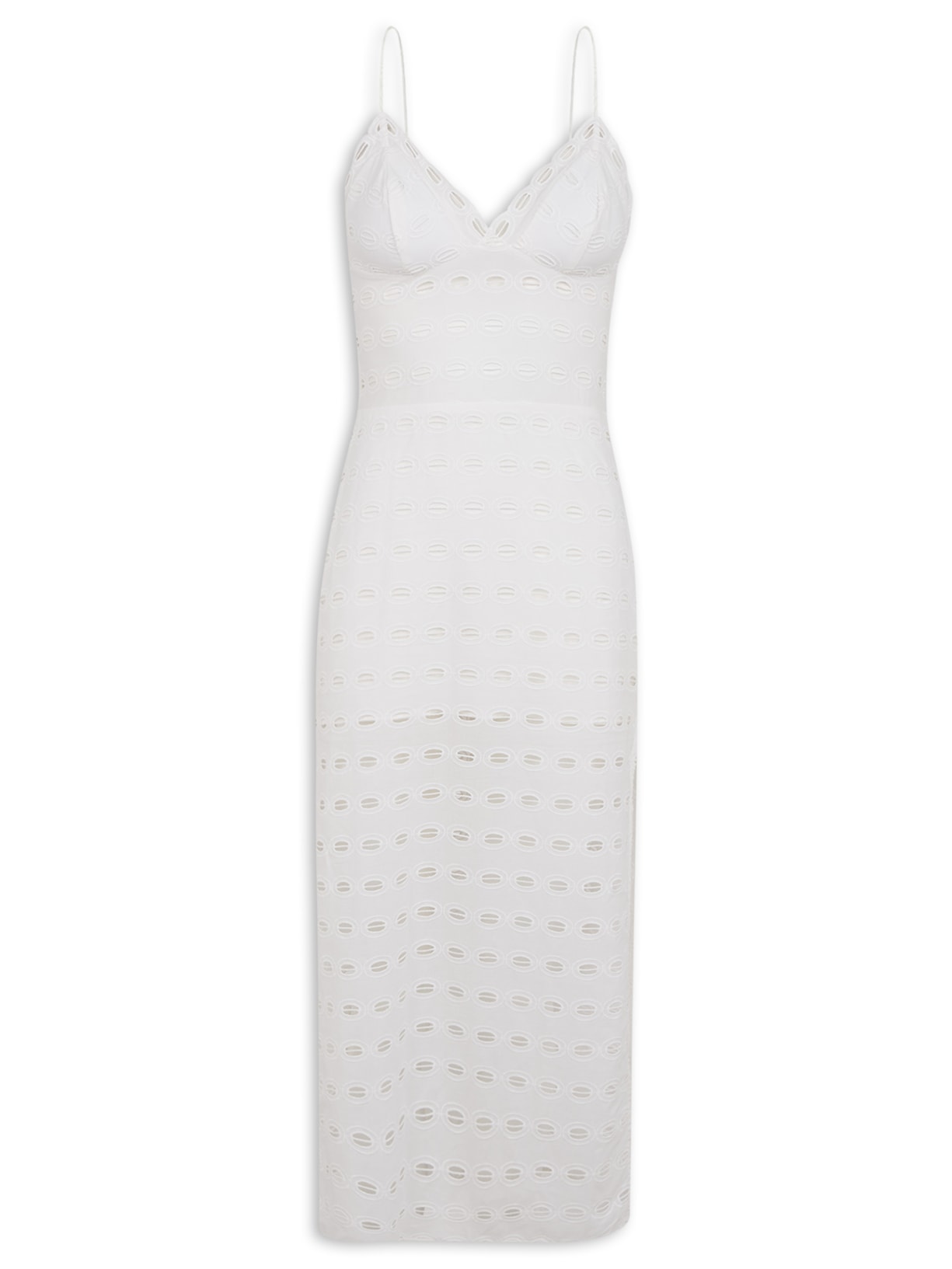 Vestido Midi Raya - Branco