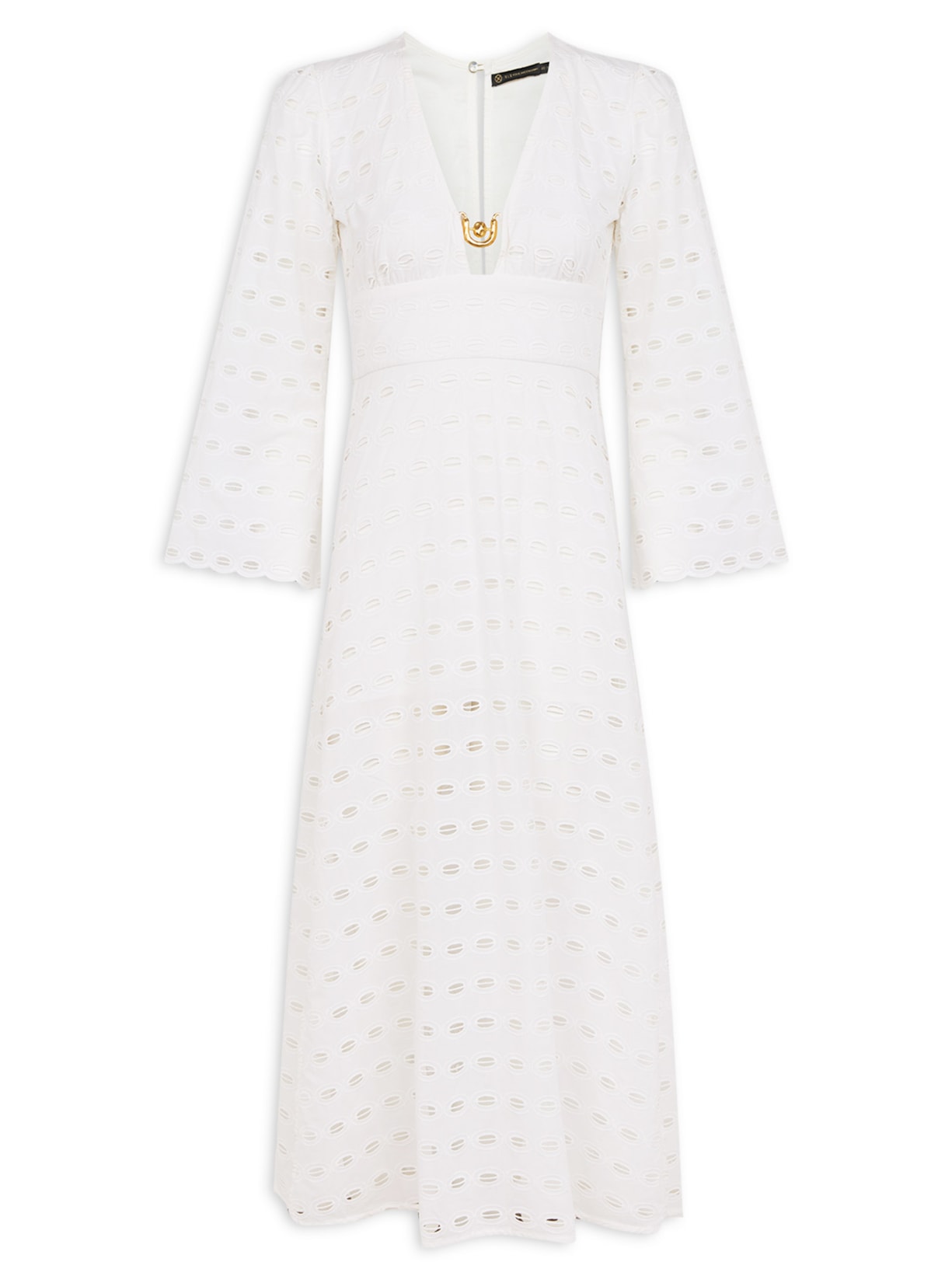 Vestido MIdi Raya - Branco