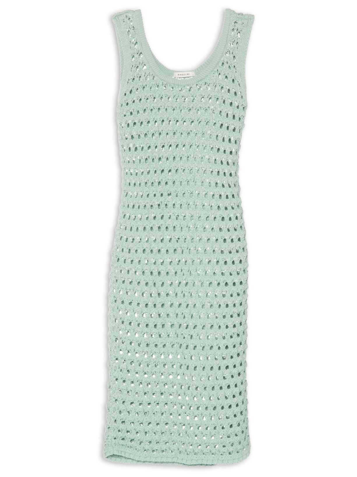 Vestido Midi Rede - Verde