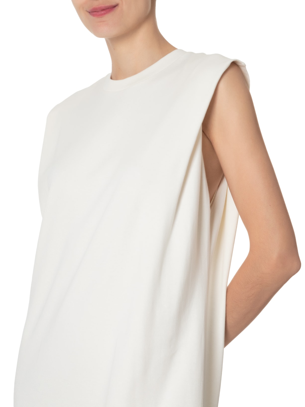 Vestido Midi Regata Off White Farm