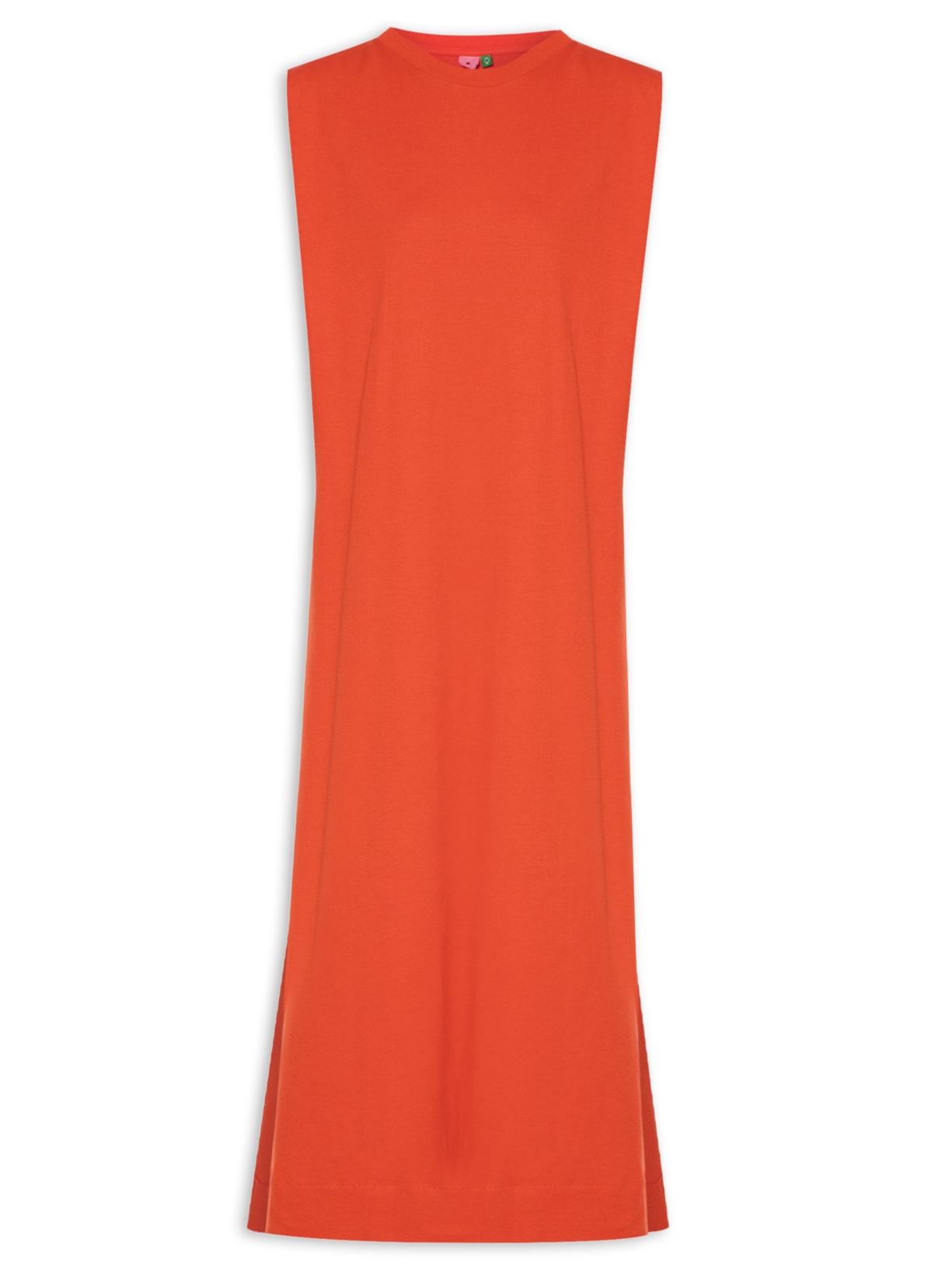 Vestido Midi Regata - Vermelho