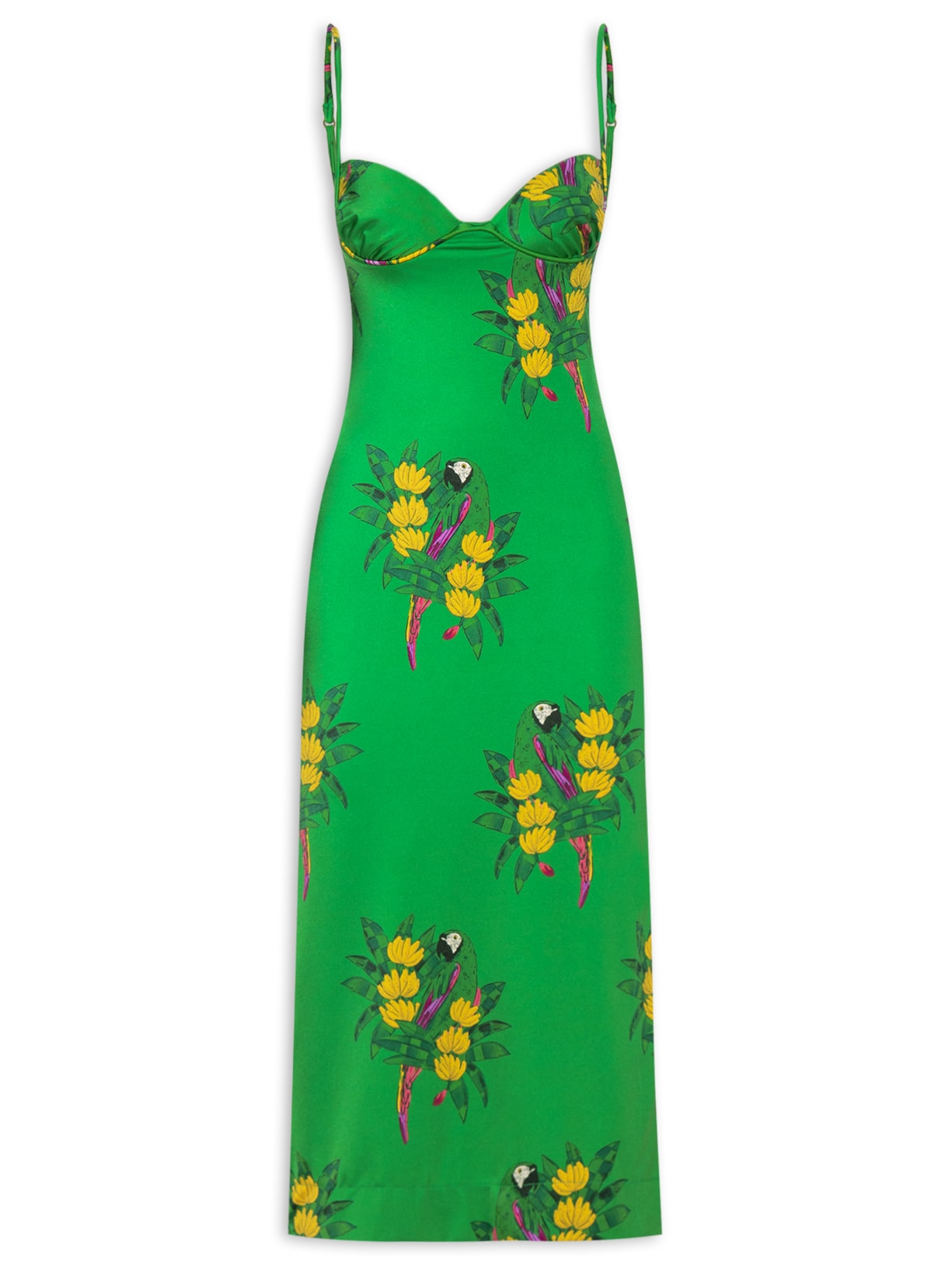 Vestido Midi Rio Maracana - Verde