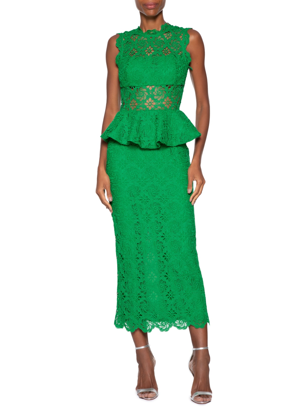 Vestido Midi Robin Basque Verde Fabulous Agilitá