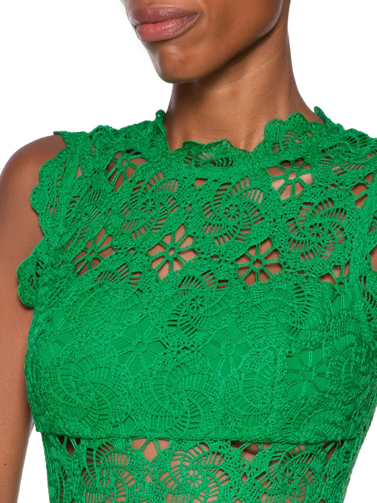 Vestido Midi Robin Basque Verde Fabulous Agilitá