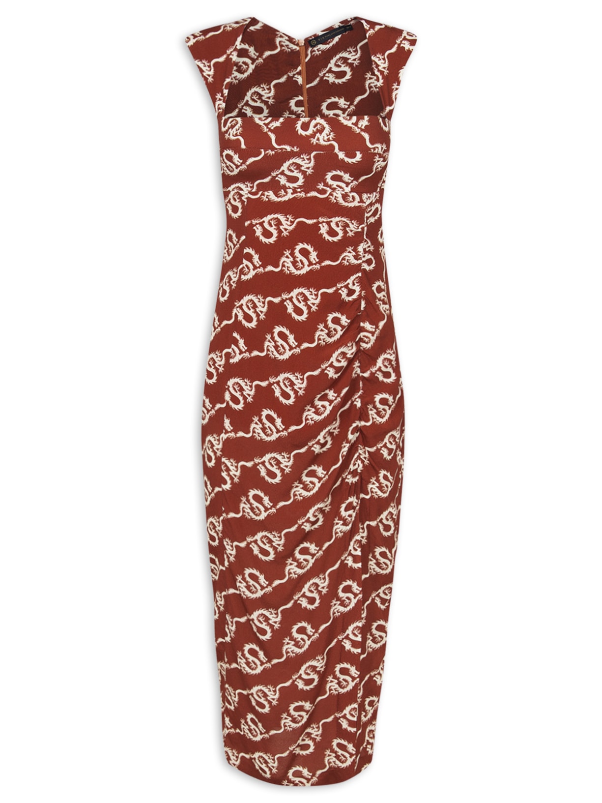 Vestido Midi Ruby - Vermelho