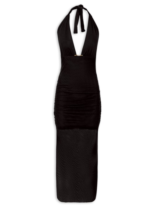 Vestido Midi Salma - Preto
