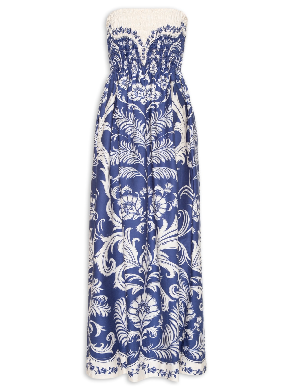 Vestido Midi Santorini - Azul