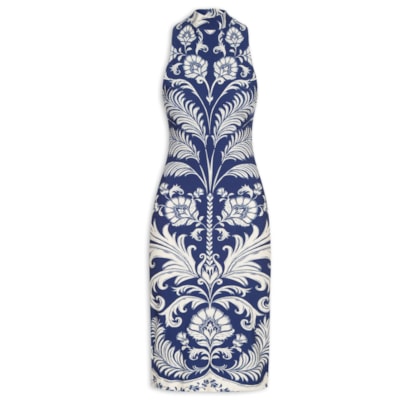 Vestido Midi Santorini - Azul