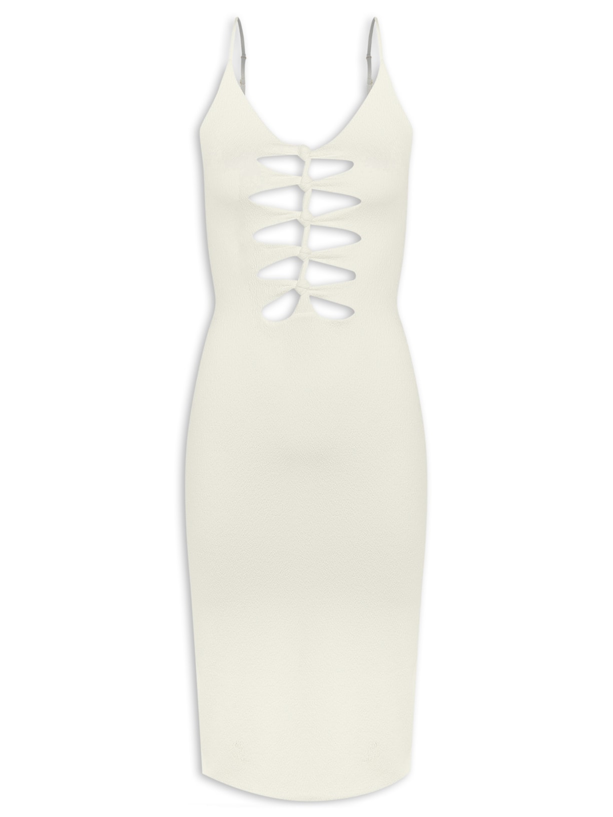 Vestido Midi Seraphine Branco Vix