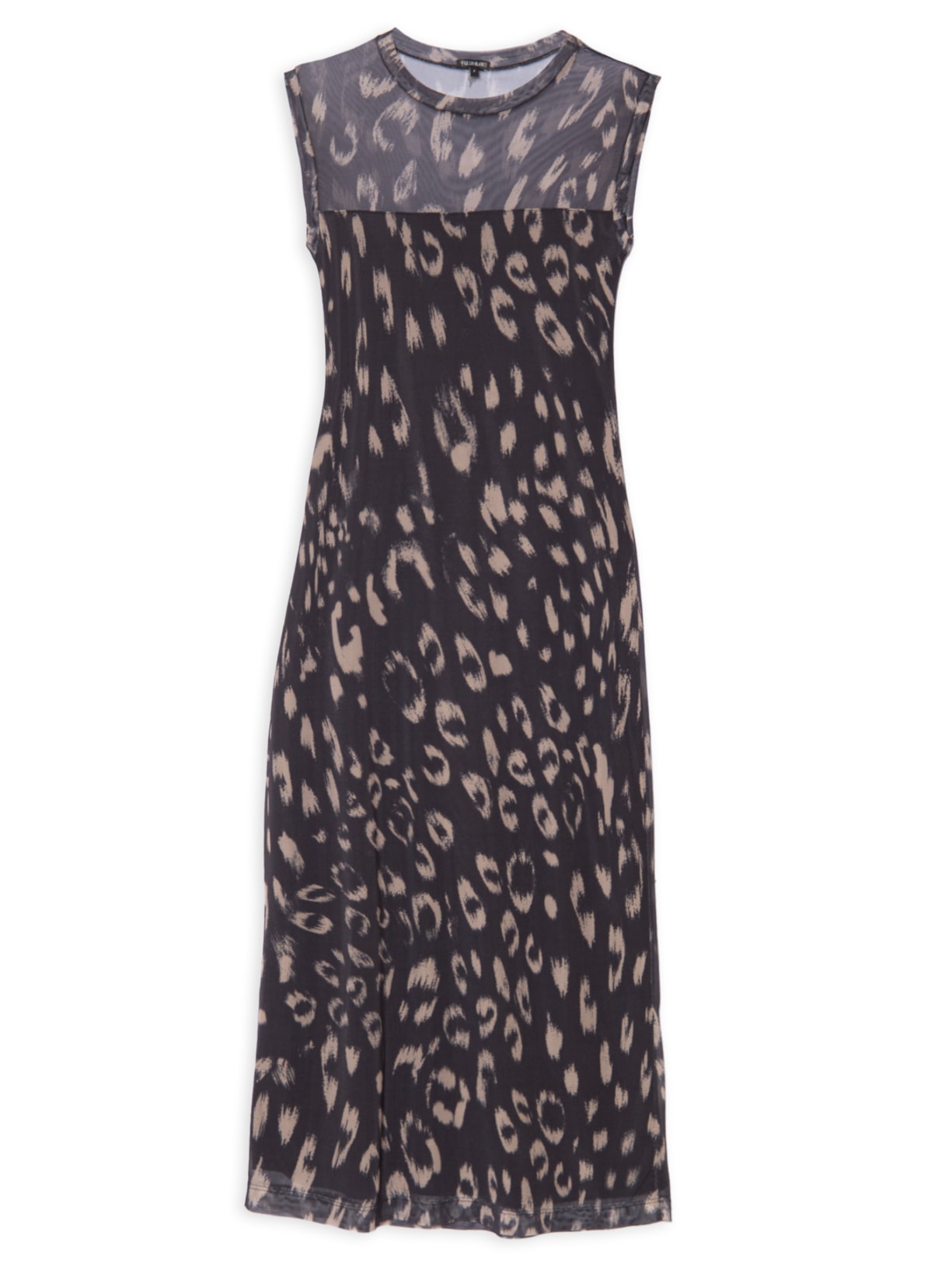 Vestido Midi Simara - Animal Print