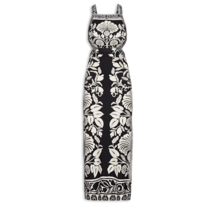 Vestido Midi Sintra - Preto