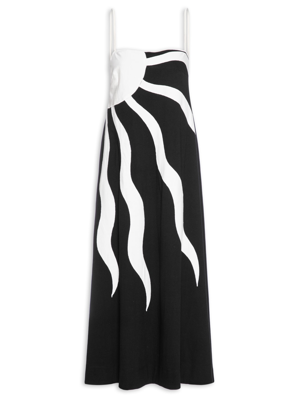 Vestido Midi Sol - Preto