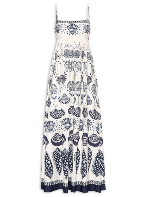 Vestido Midi Sonho de Concha – Branco