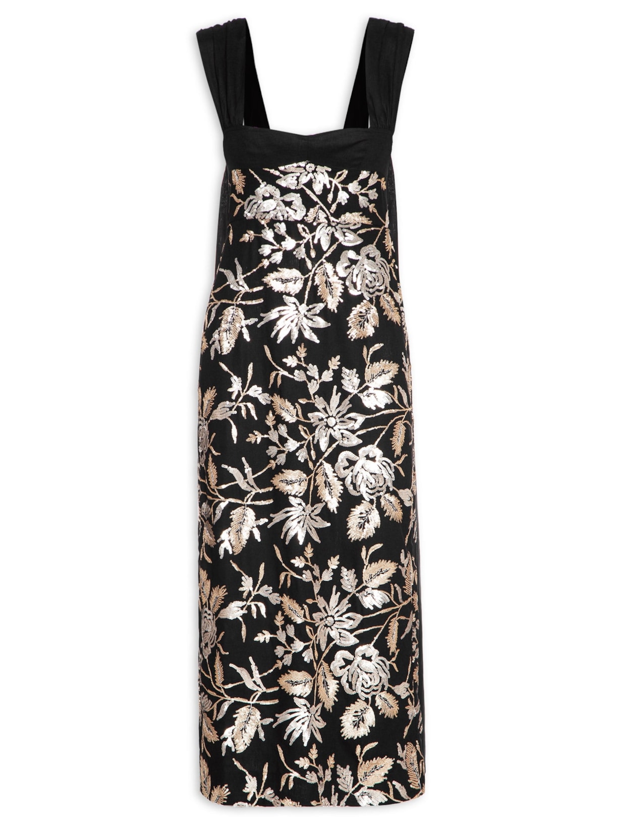 Vestido Midi Tata - Preto