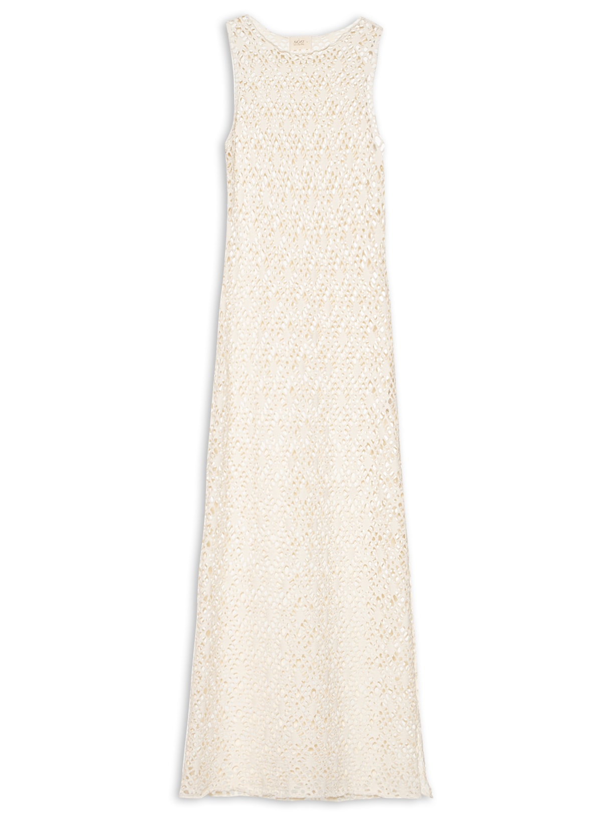 Vestido Midi Tricot - Bege