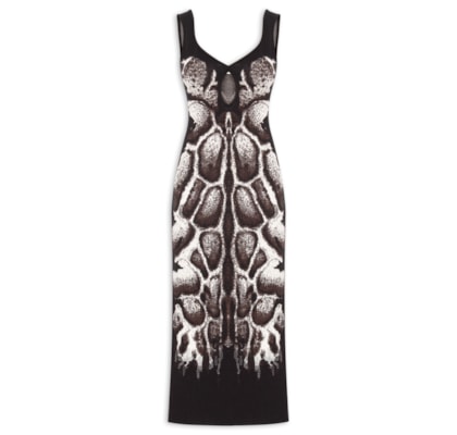 Vestido Midi Tricot - Marrom