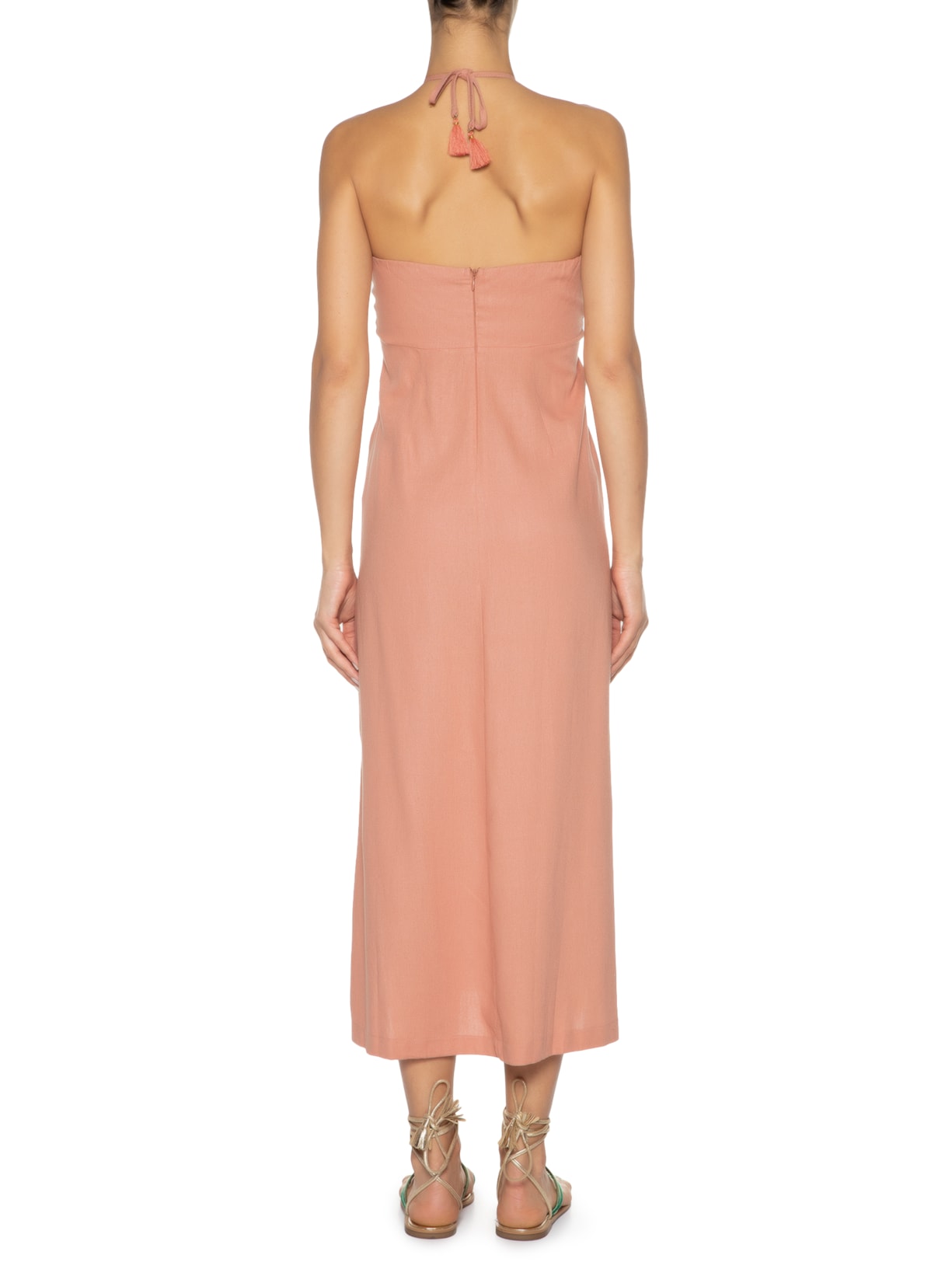 Vestido Midi Tubindo Rosa Maria Filó