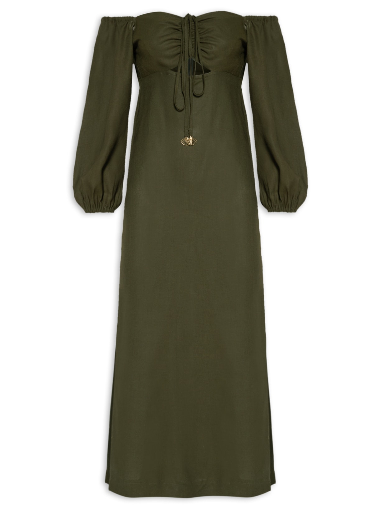 Vestido Midi Tubinho - Verde