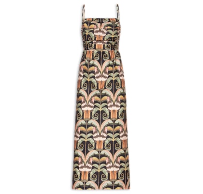 Vestido Midi Tucano Real - Preto