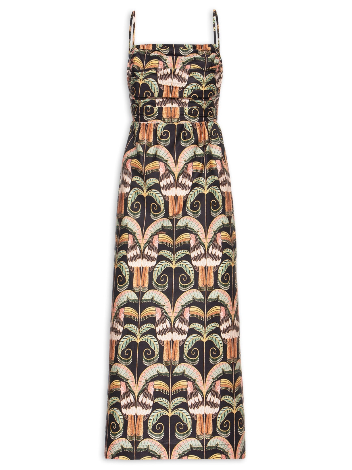 Vestido Midi Tucano Real - Preto
