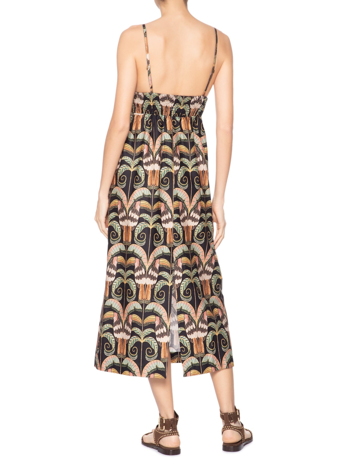 Vestido Midi Tucano Real Preto Farm