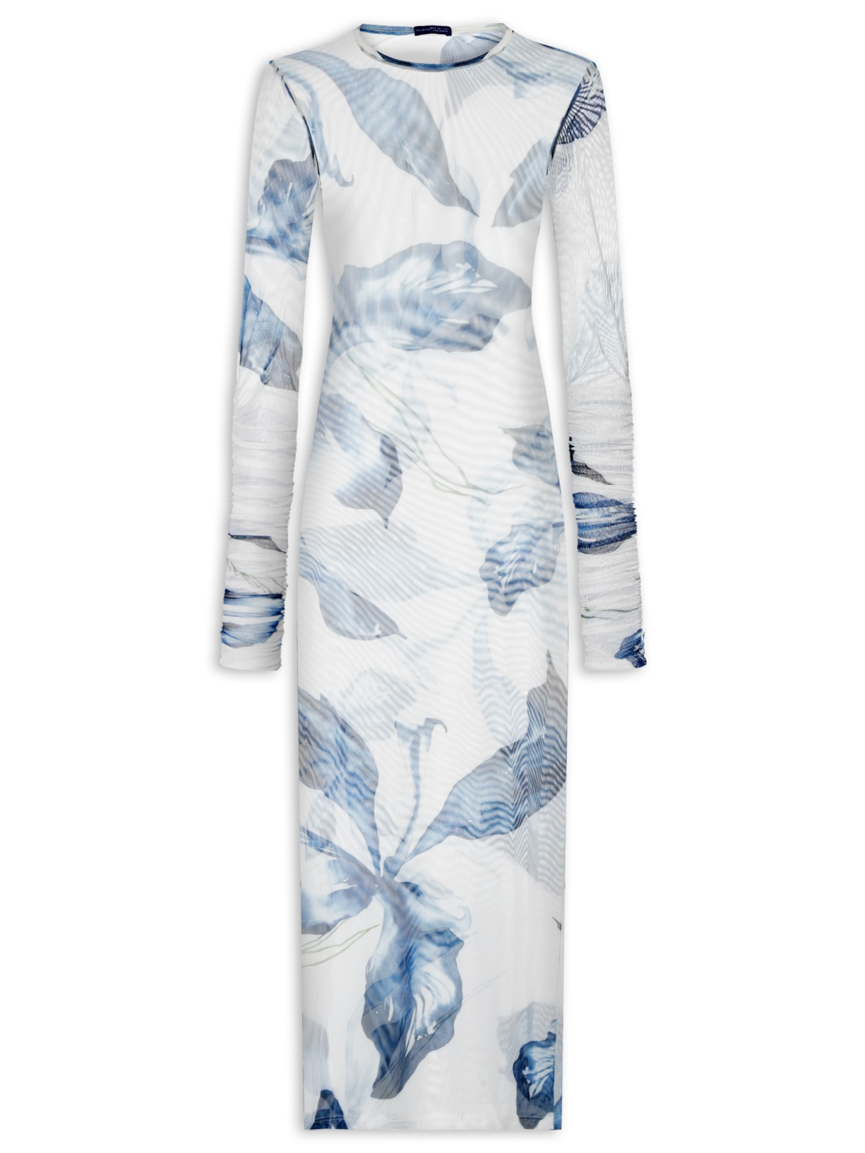 Vestido Midi Tule - Branco